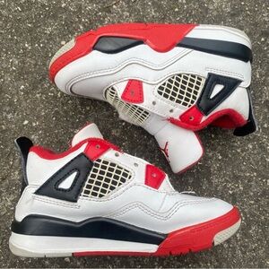 Jordan 4 Retro Fire Red 2020 Toddler
